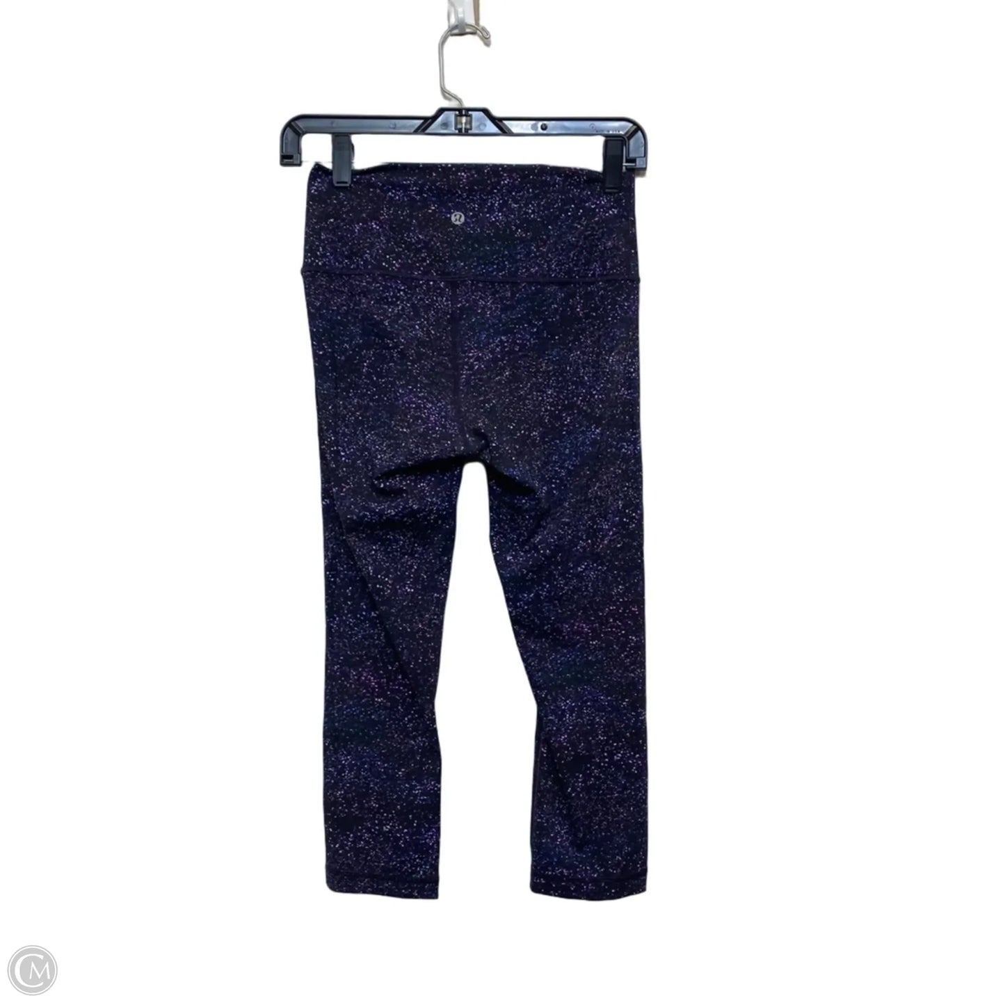 Athletic Leggings Capris Designer By Lululemon In Purple, Size: S