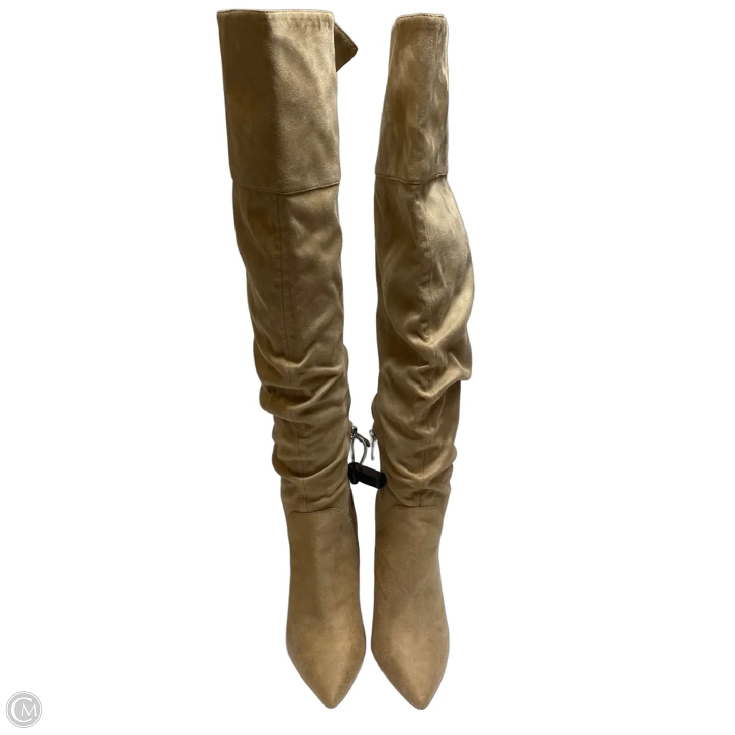 Boots Knee Heels By Jessica Simpson In Tan, Size: 6.5