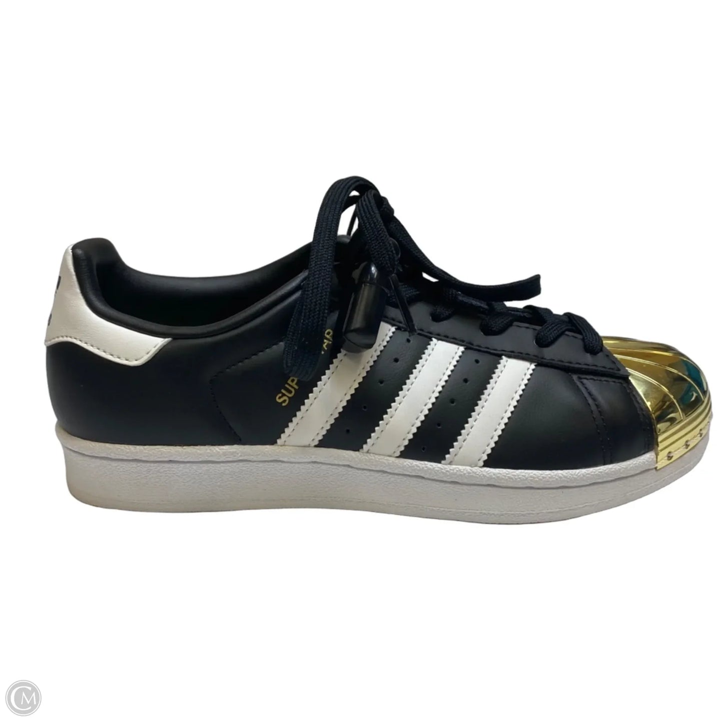 Shoes Sneakers By Adidas In Black & White, Size: 6