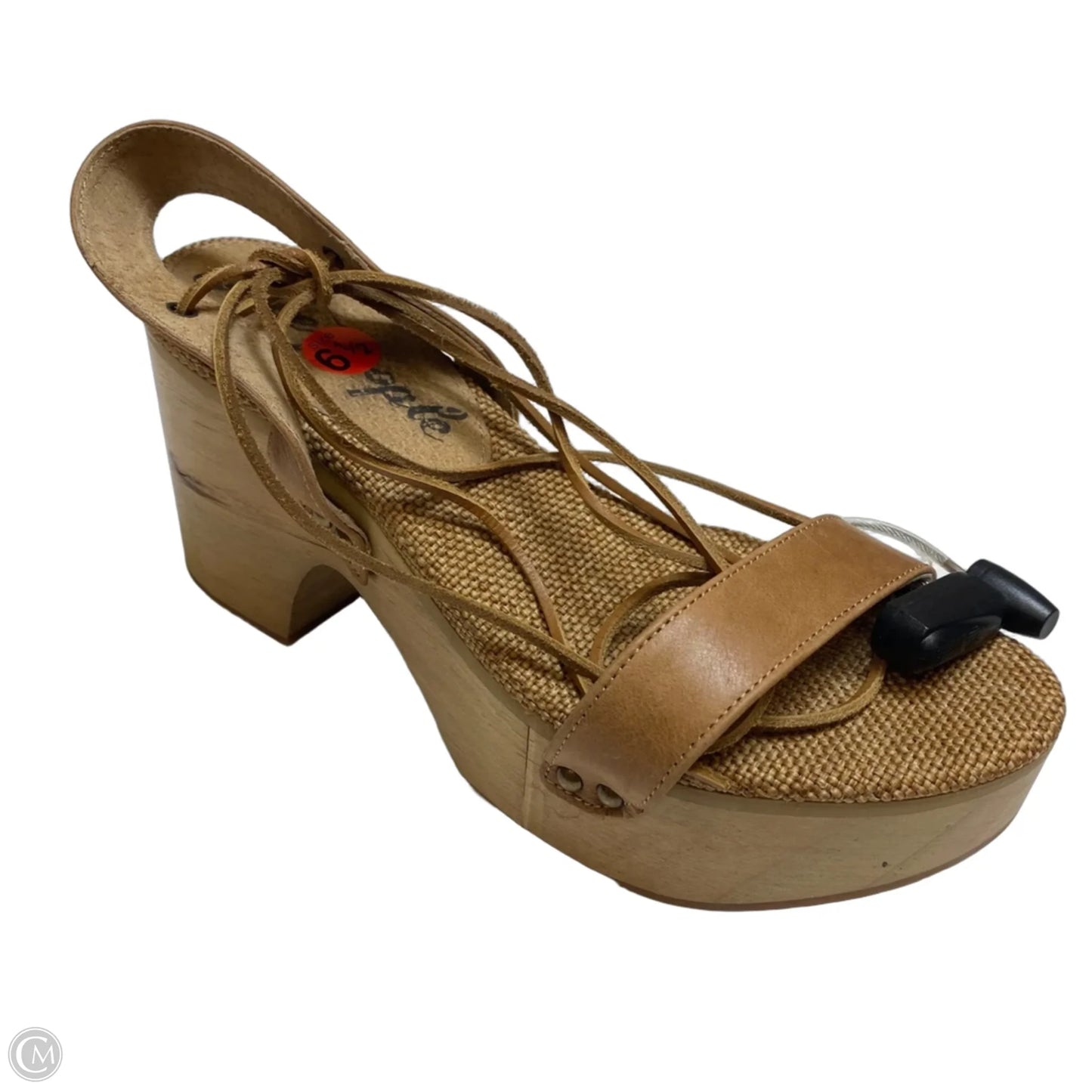 Sandals Heels Block By Free People In Brown, Size: 6.5