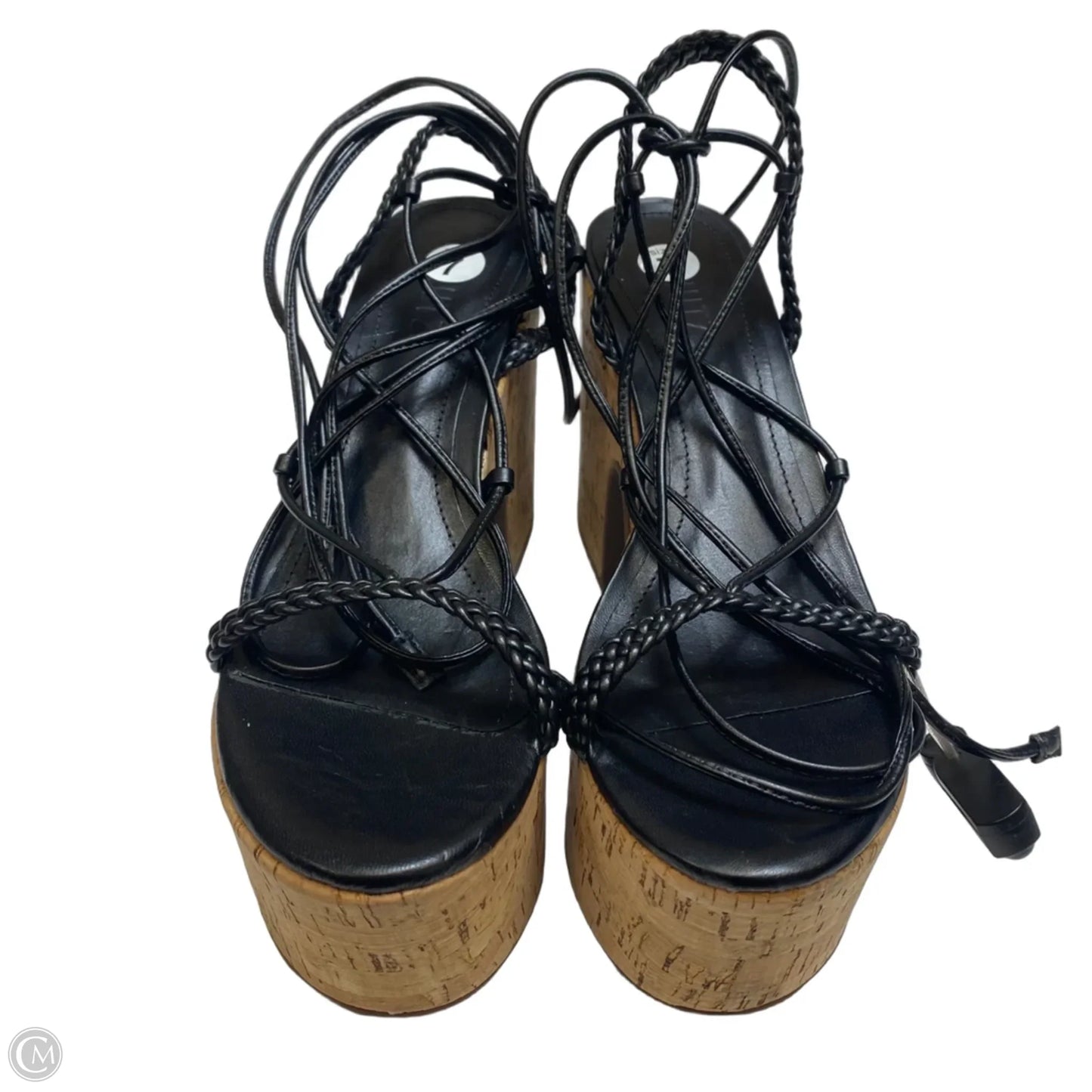 Sandals Heels Block By Schutz In Black, Size: 7