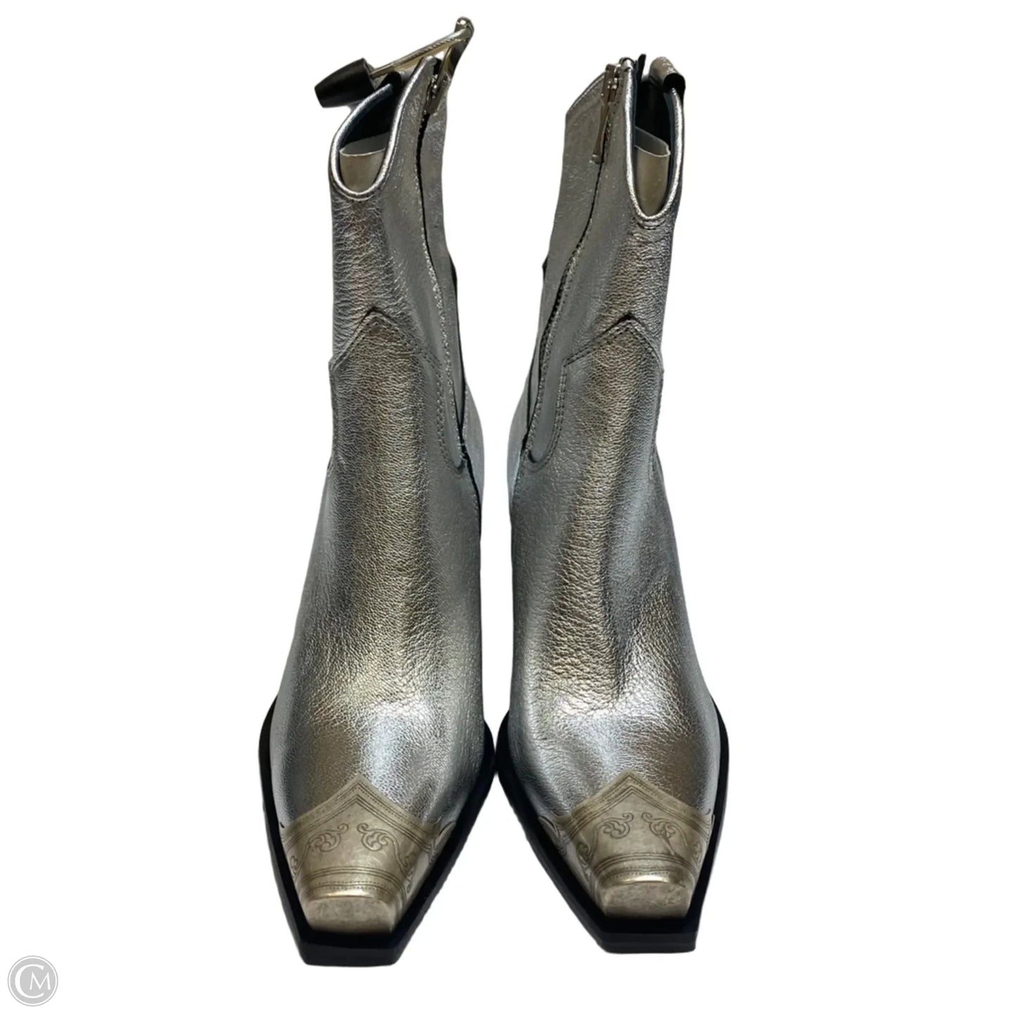 Boots Western By Free People In Silver, Size: 6