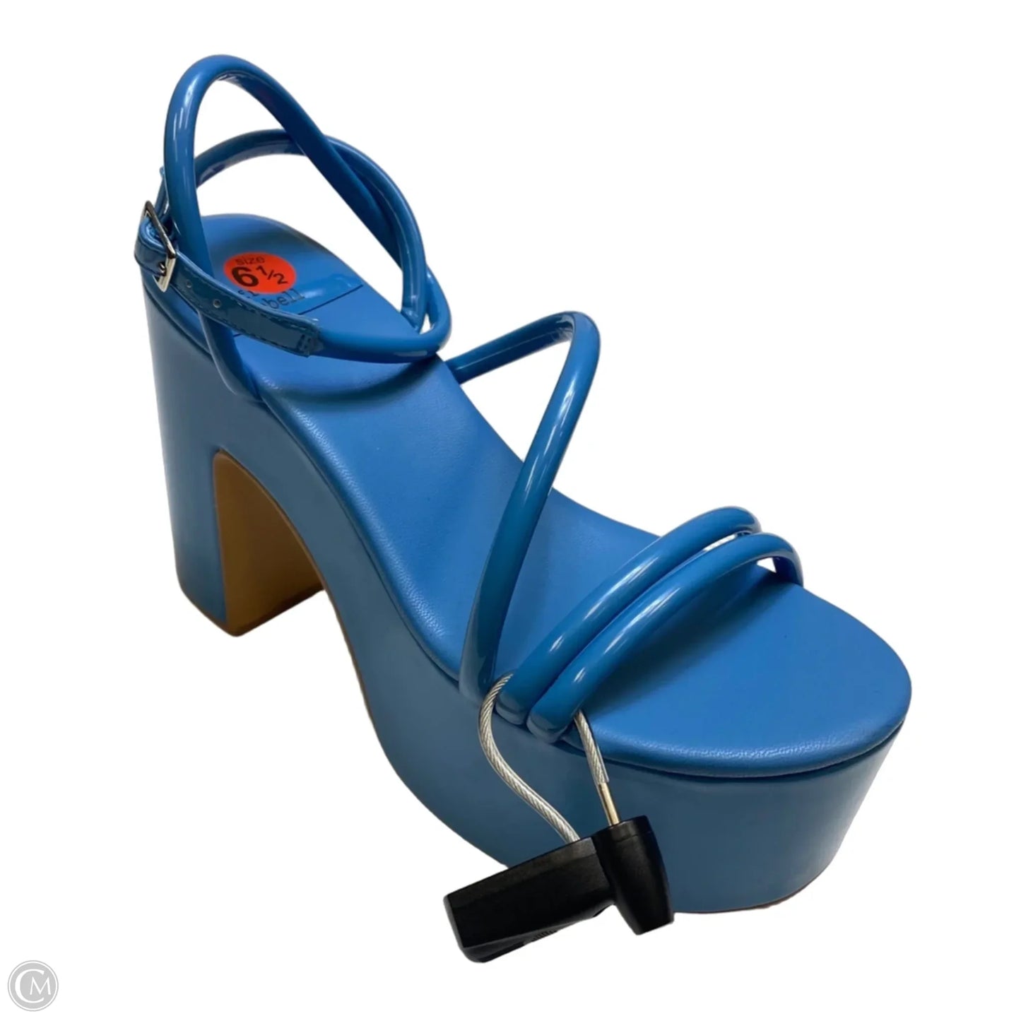 Sandals Designer By Jeffrey Campbell In Blue, Size: 6.5