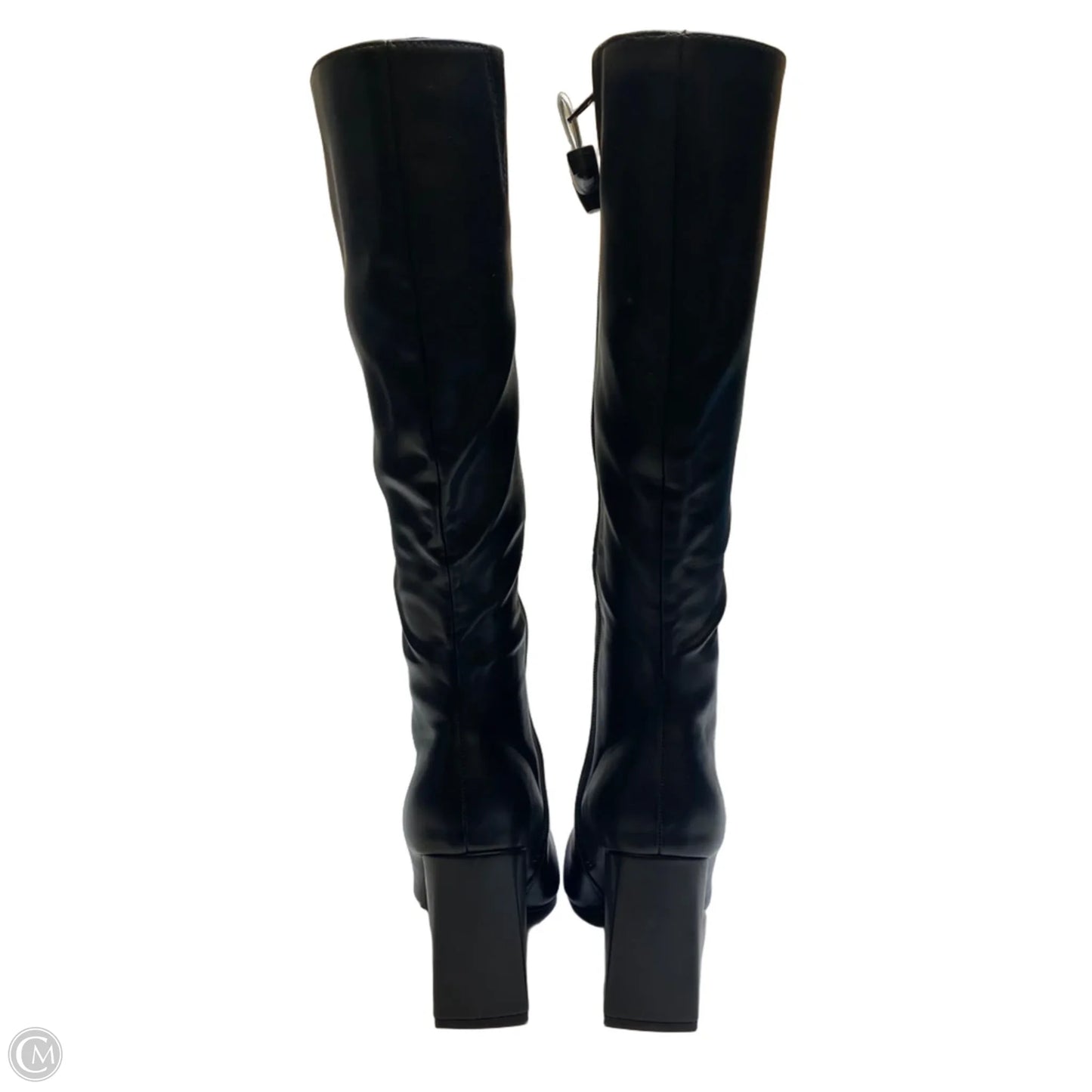 Boots Knee Heels By Wild Pair In Black, Size: 6.5