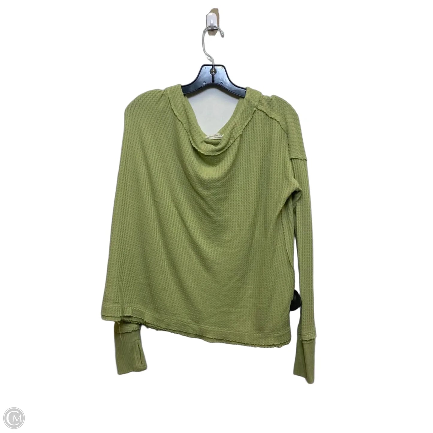 Top Long Sleeve By We The Free In Green, Size: Xs