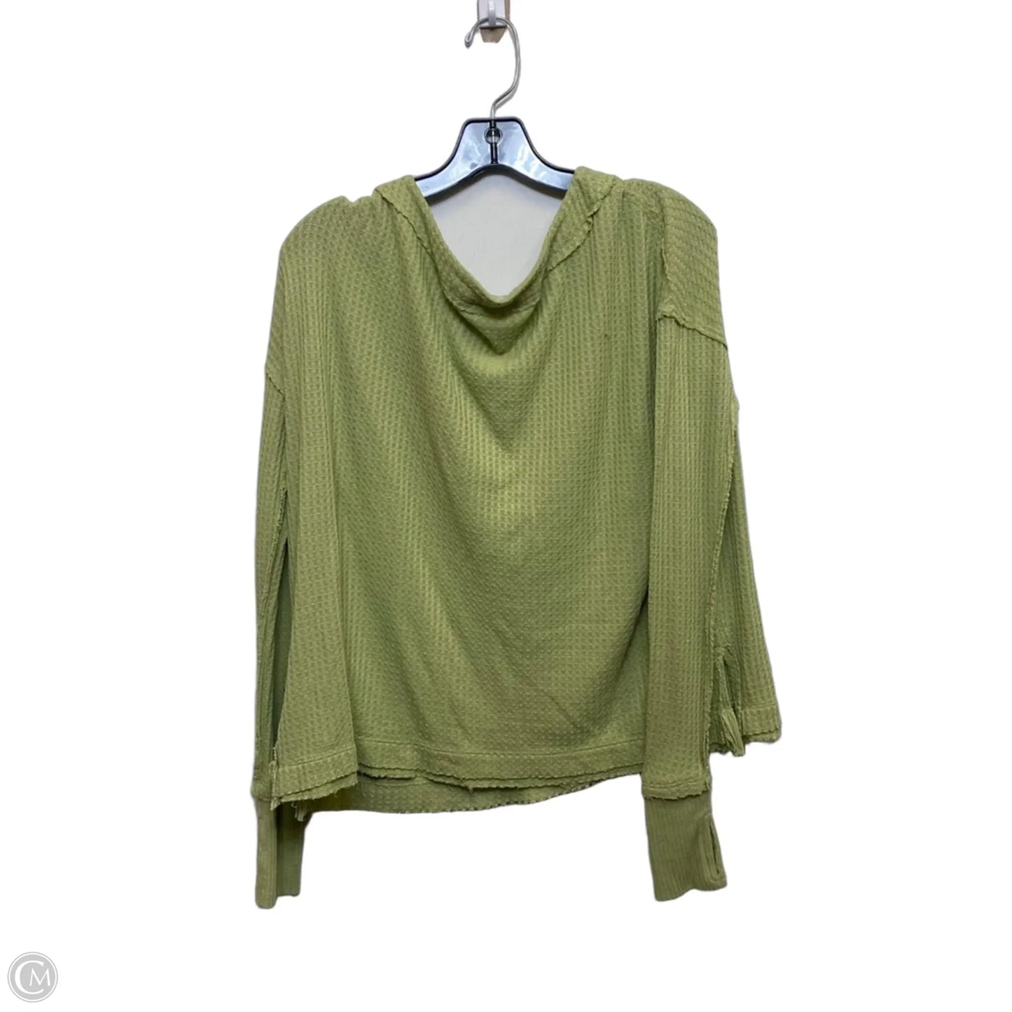 Top Long Sleeve By We The Free In Green, Size: Xs