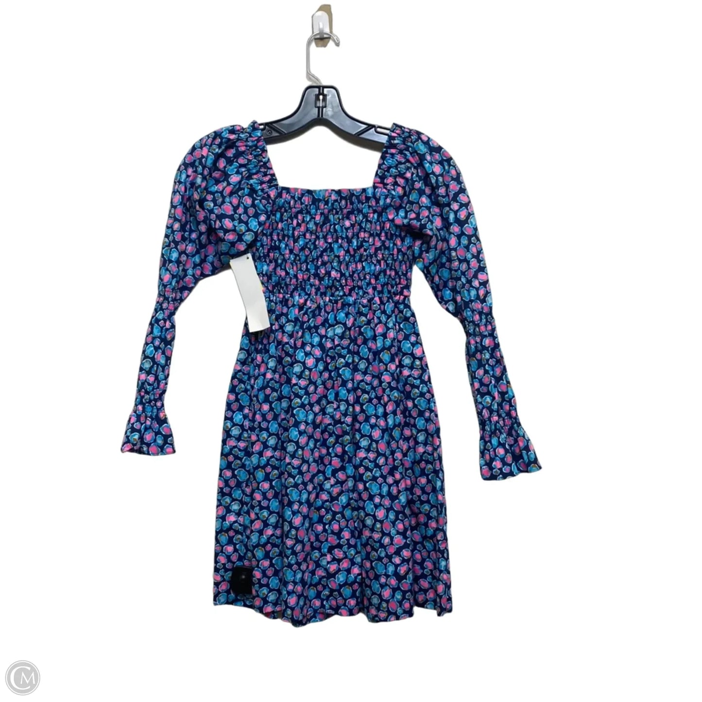 Dress Designer By Lilly Pulitzer In Blue & Pink, Size: Xxs