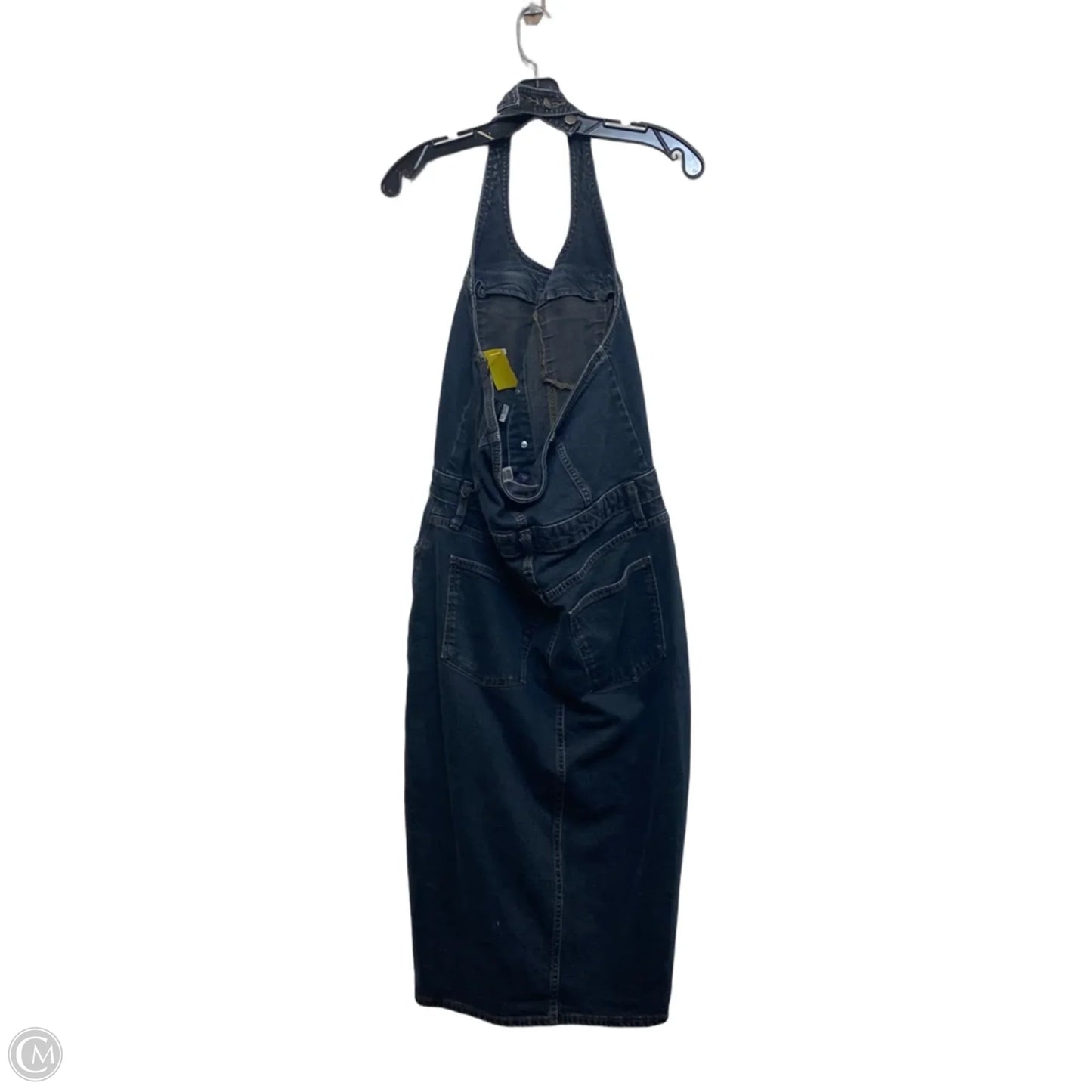 Jumpsuit By Universal Thread In Black Denim, Size: L