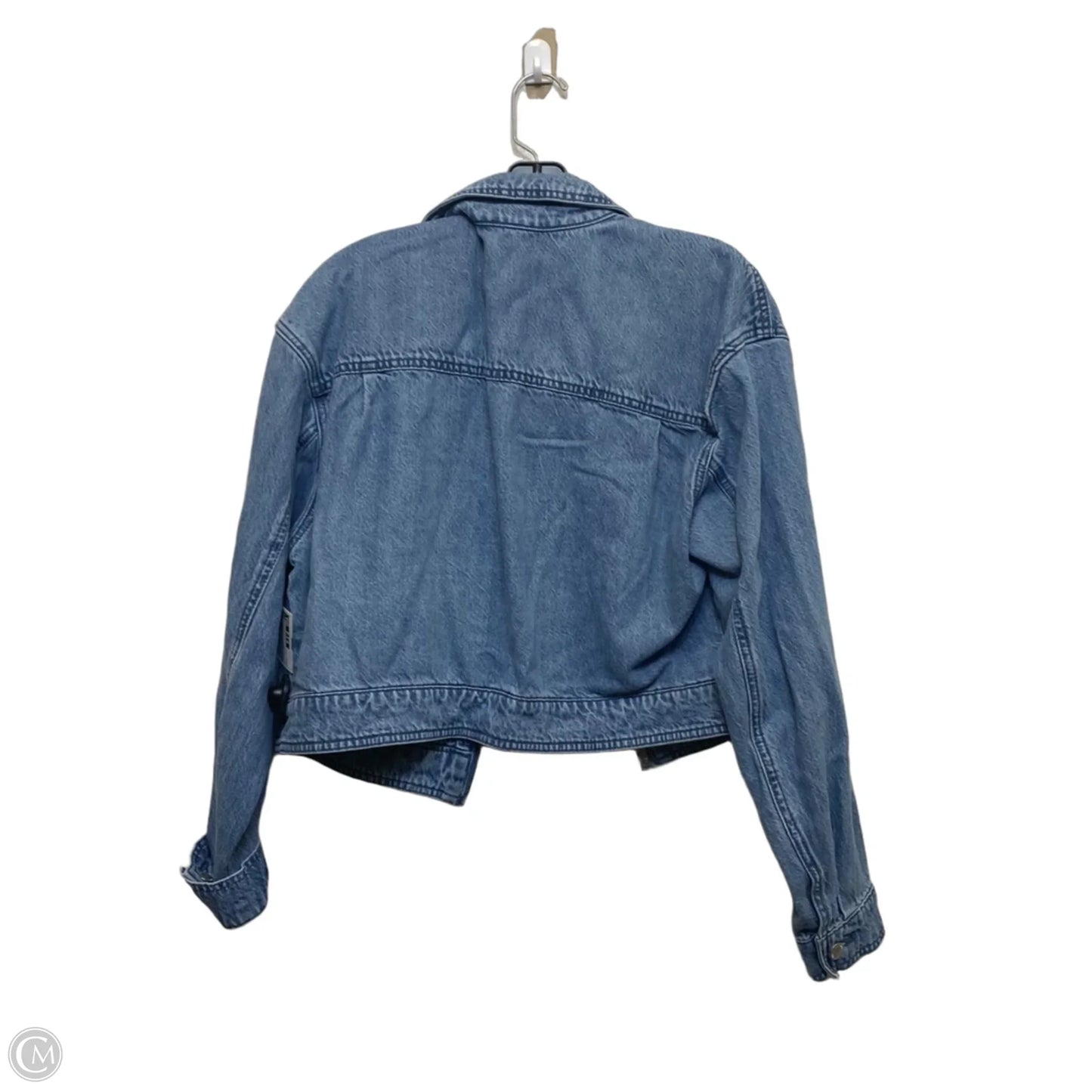 Jacket Denim By Universal Thread In Blue Denim, Size: L
