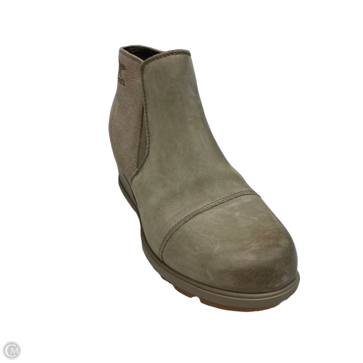 Boots Ankle Heels By Sorel In Tan, Size: 8