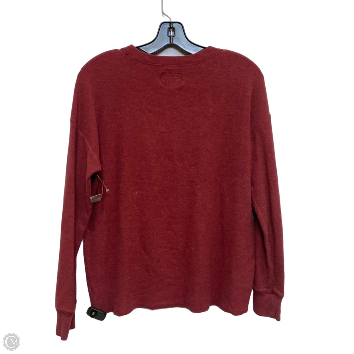 Top Long Sleeve By American Eagle In Red, Size: M