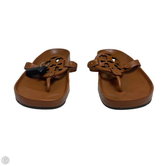 Sandals Designer By Tory Burch In Brown, Size: 8