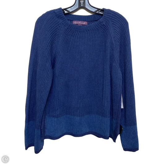 Sweater By Gloria Vanderbilt In Navy, Size: Xlp