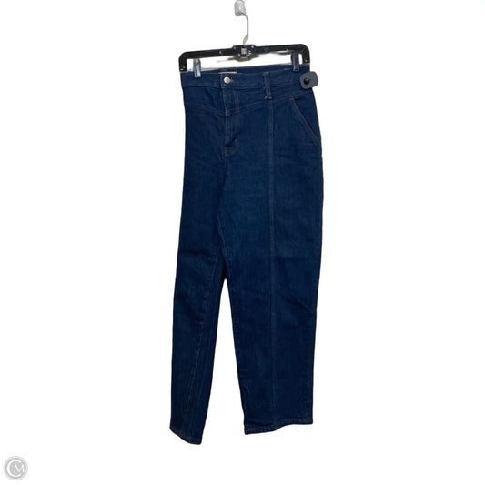 Jeans Straight By Madewell In Blue Denim, Size: 14