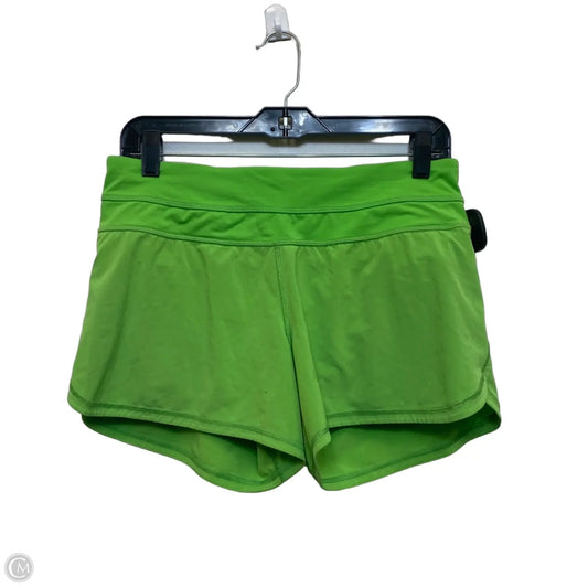 Athletic Shorts Designer By Lululemon In Green, Size: S