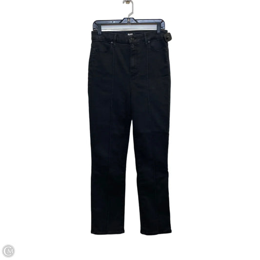 Jeans Designer By Paige In Black Denim, Size: 8