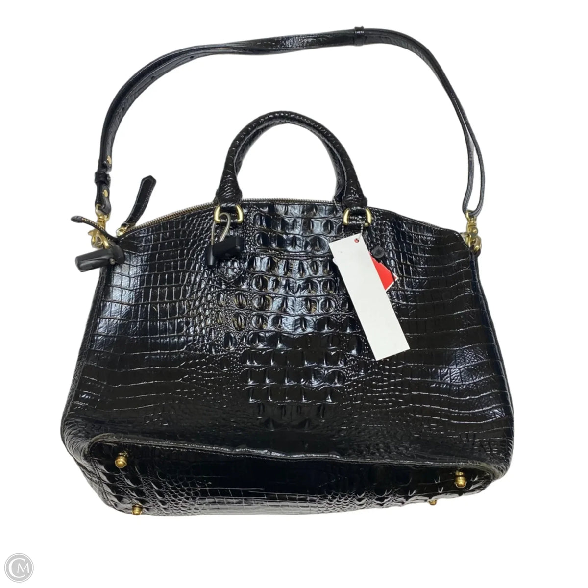 Handbag Designer By Brahmin, Size: Large