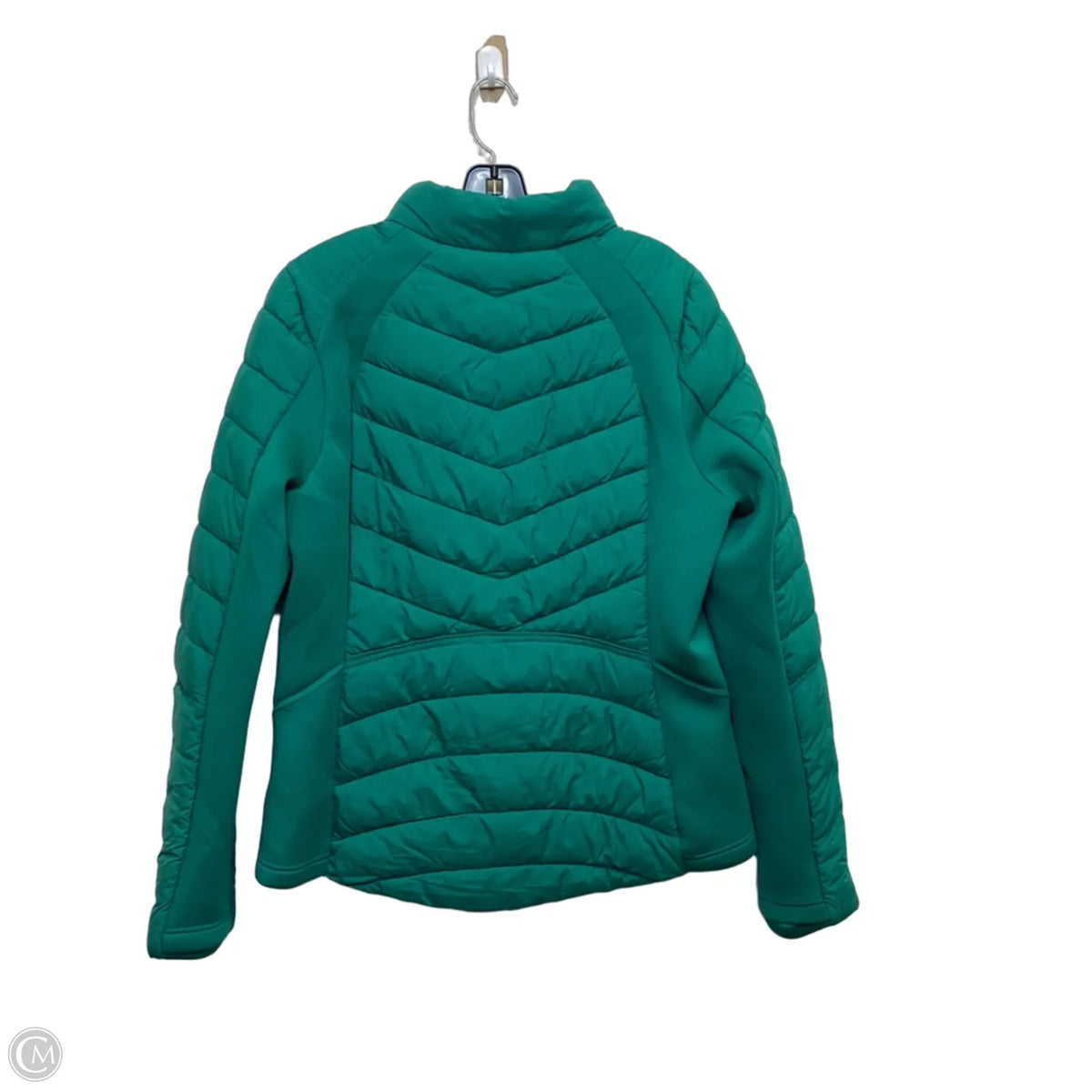 Jacket Puffer & Quilted By Bernardo In Green, Size: L