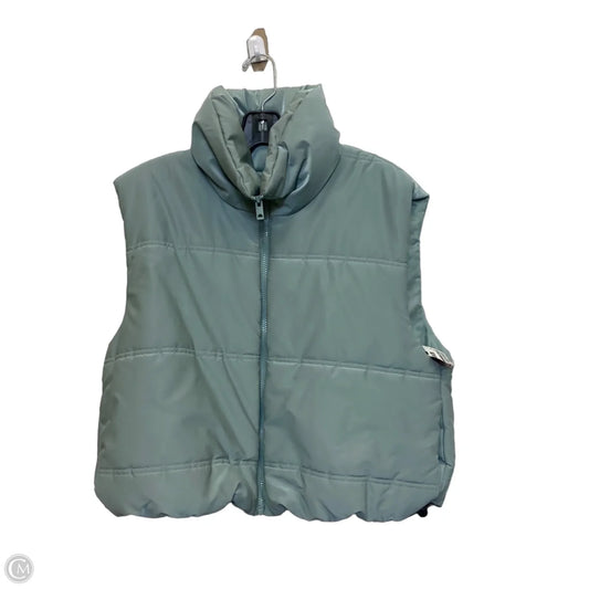 Vest Puffer & Quilted By Wild Fable In Green, Size: L