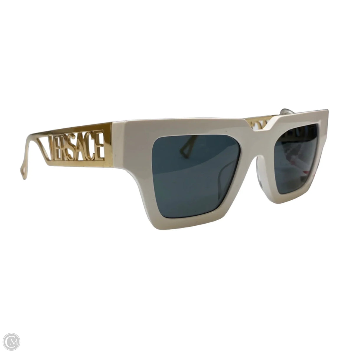 Sunglasses Luxury Designer By Versace, Size: