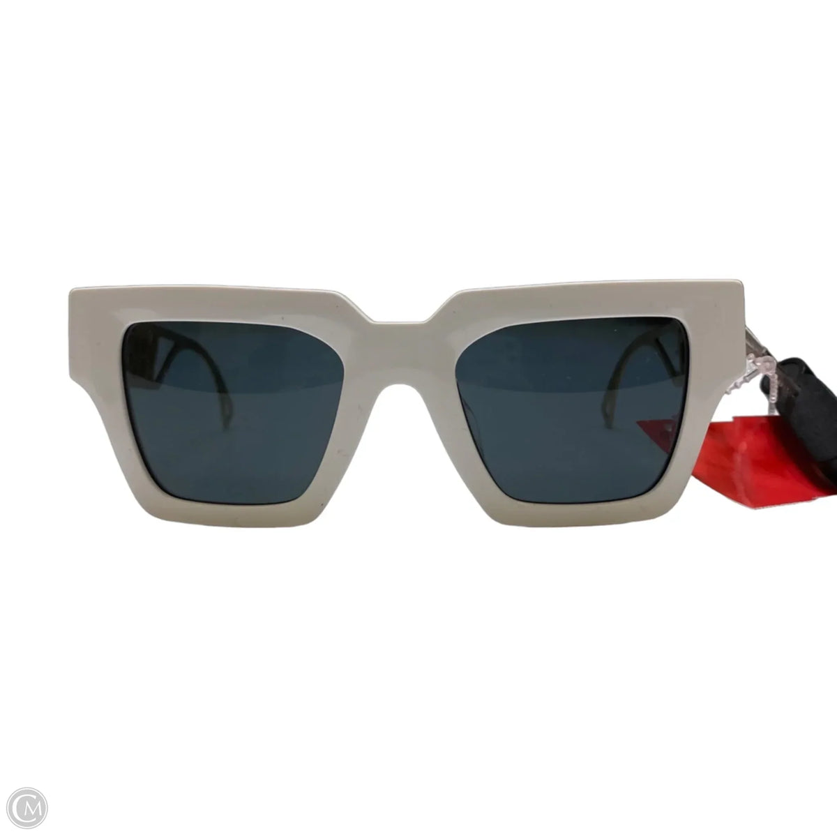 Sunglasses Luxury Designer By Versace, Size: