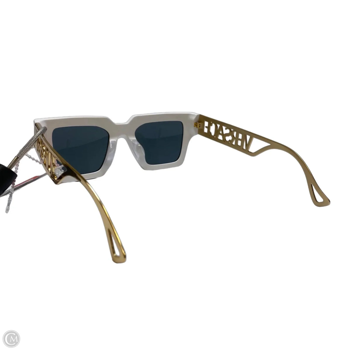 Sunglasses Luxury Designer By Versace, Size: