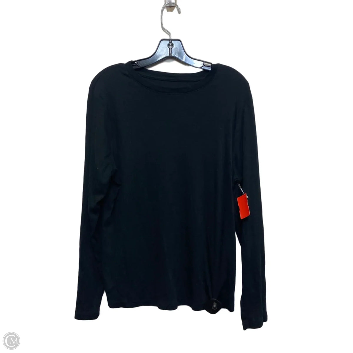 Top Long Sleeve Basic By A New Day In Black, Size: Xxl
