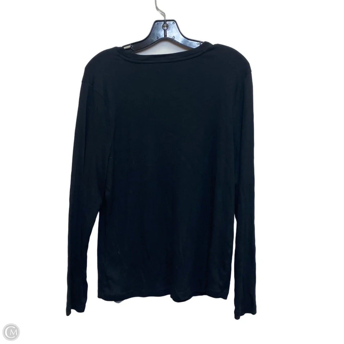 Top Long Sleeve Basic By A New Day In Black, Size: Xxl