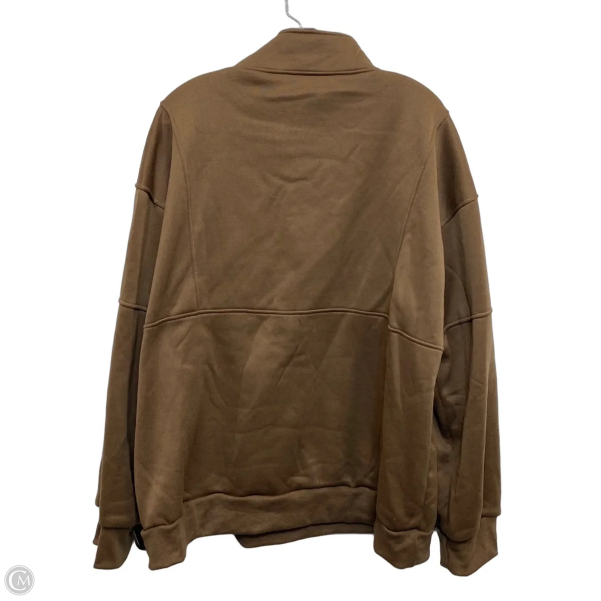 Sweatshirt Collar By Cmf In Brown, Size: 3x