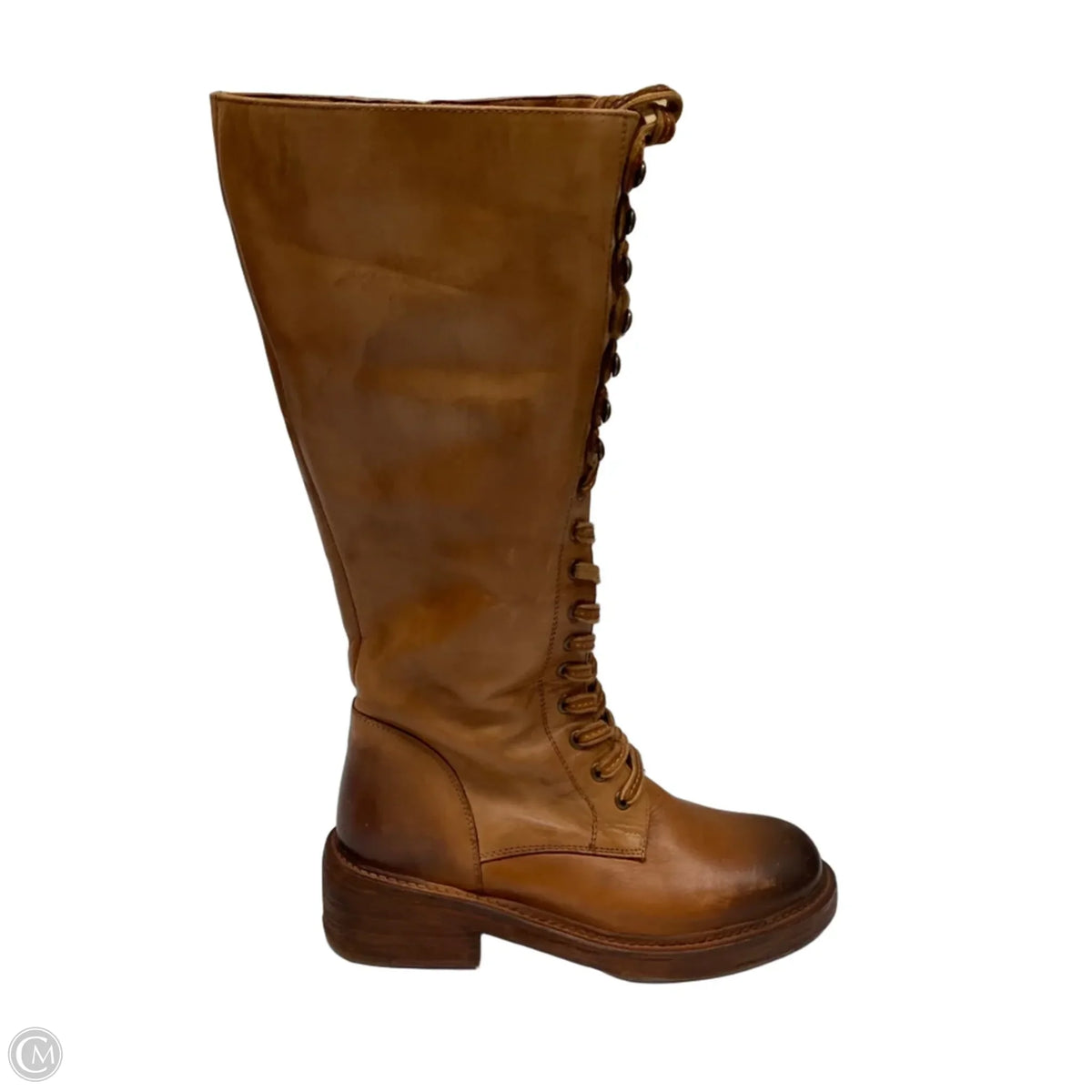 Boots Leather By Vintage Foundry Co In Brown, Size: 7