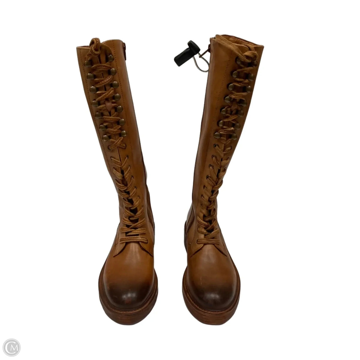 Boots Leather By Vintage Foundry Co In Brown, Size: 7