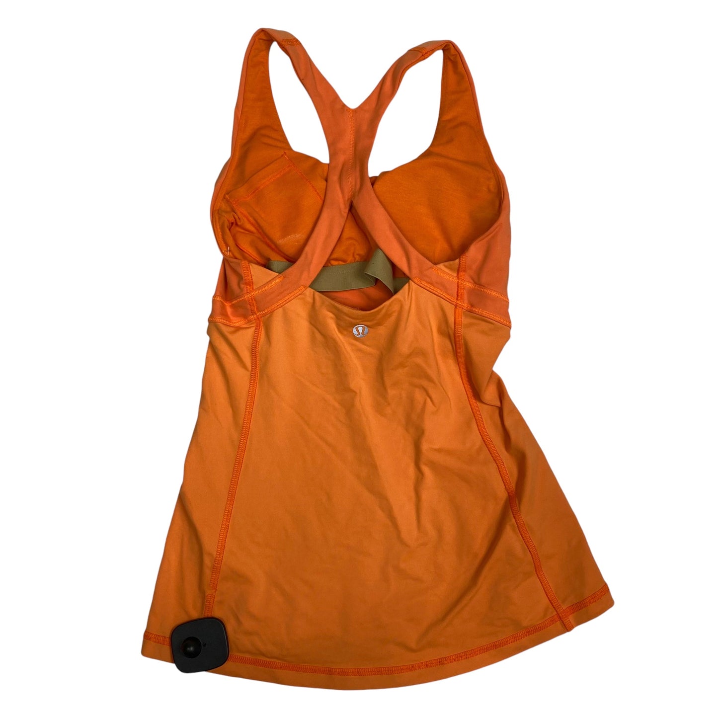 Athletic Tank Top By Lululemon In Orange, Size: S