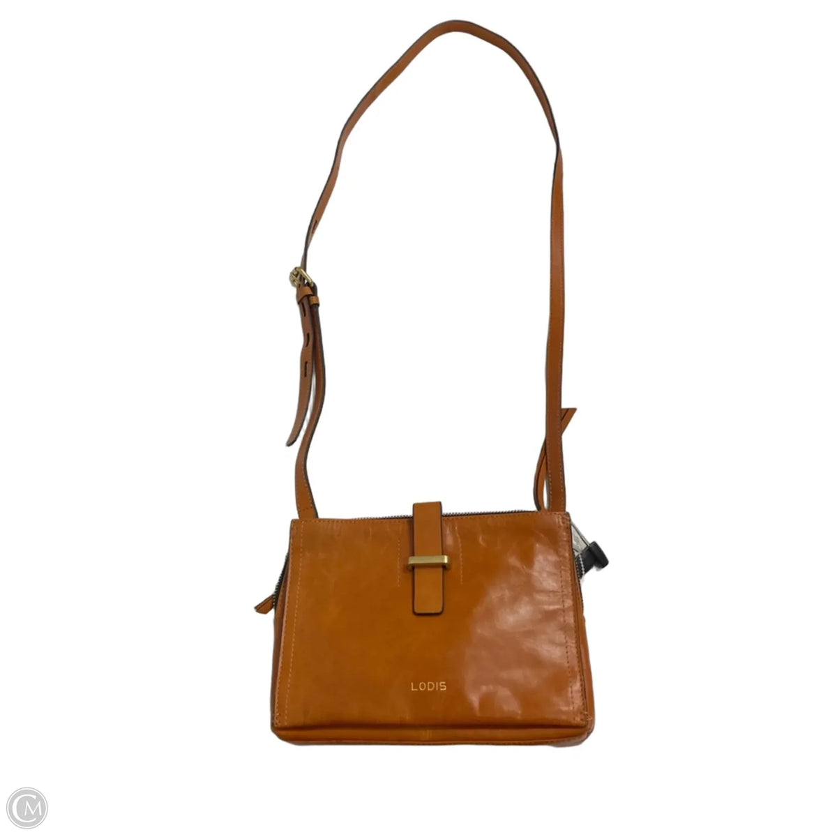 Crossbody Leather By Lodis, Size: Medium