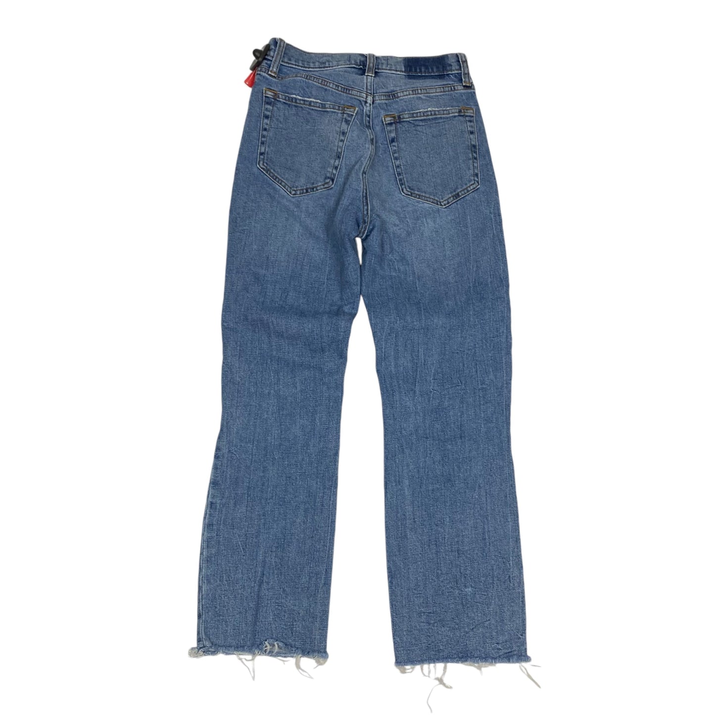 Jeans Straight By Abercrombie And Fitch In Blue Denim, Size: 2