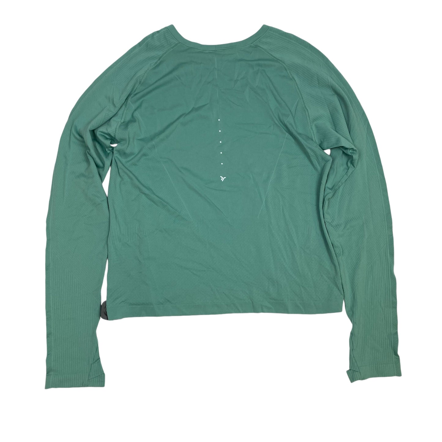 Athletic Top Long Sleeve Crewneck By Old Navy In Green, Size: 3x