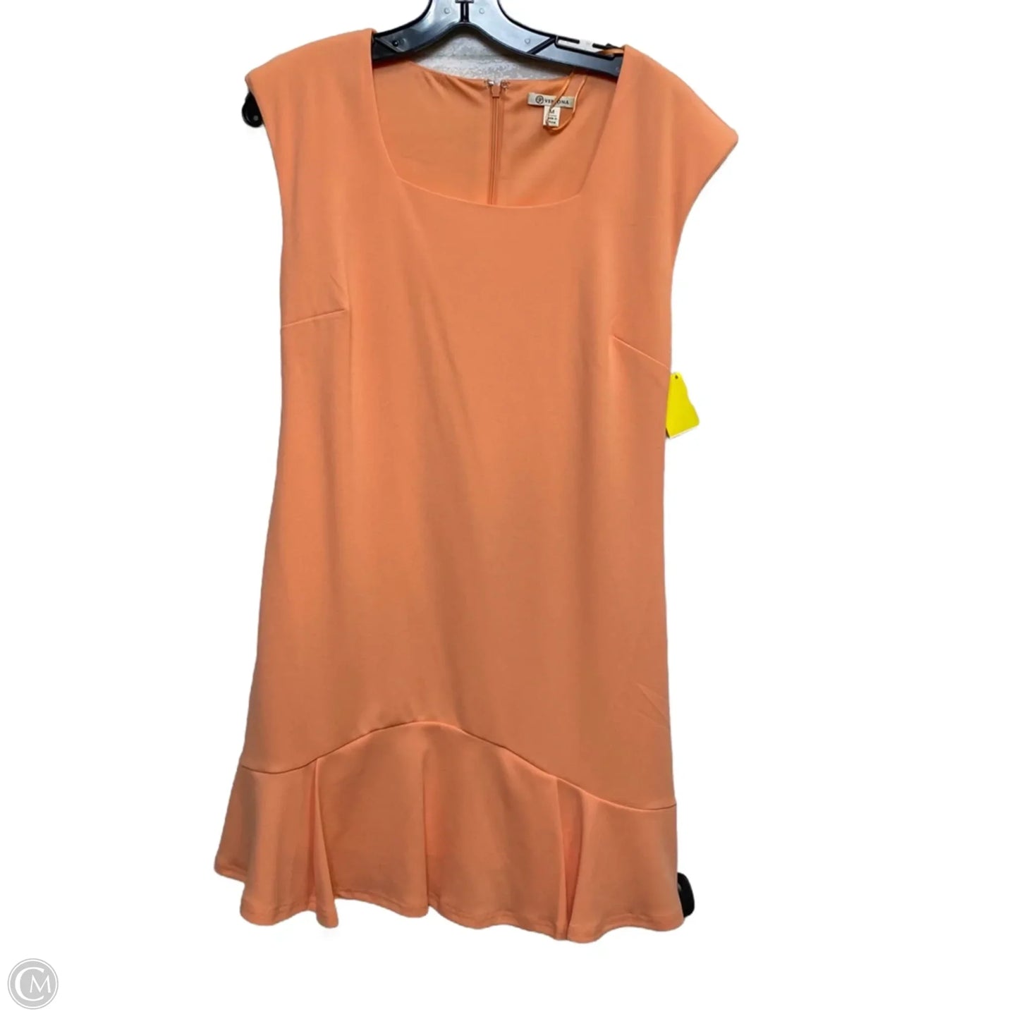 Dress Work By Versona In Orange, Size: M