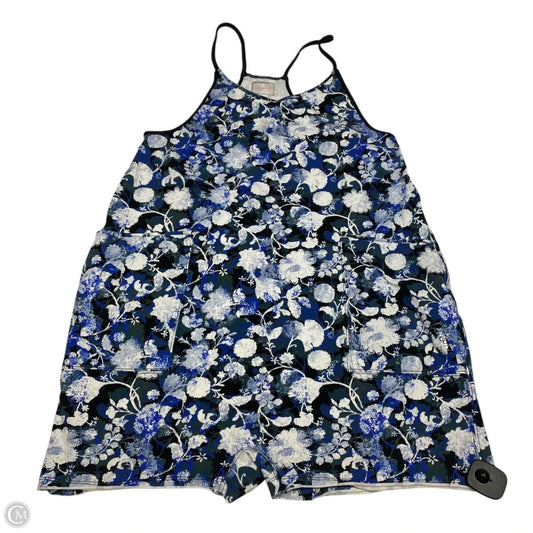 Athletic Dress By Free People In Blue & White, Size: S