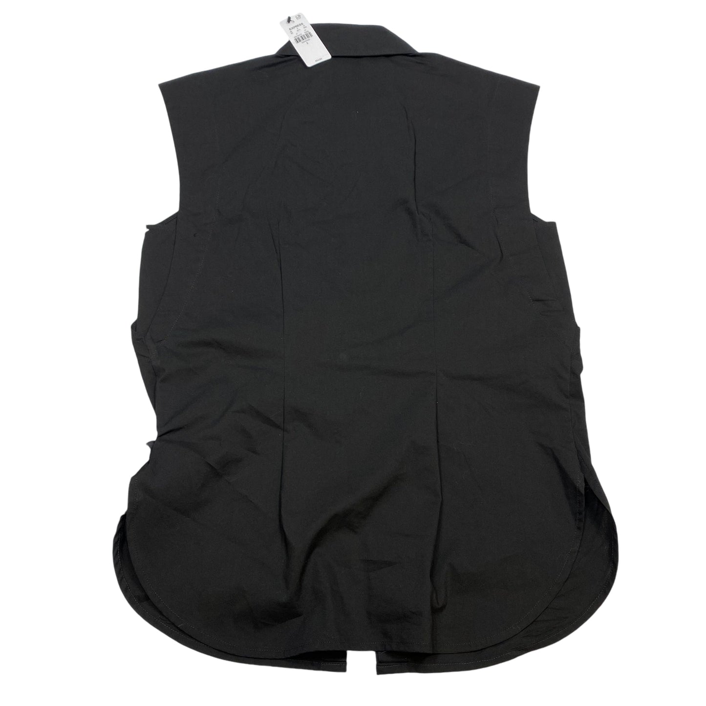 Top Sleeveless By Express In Black, Size: S