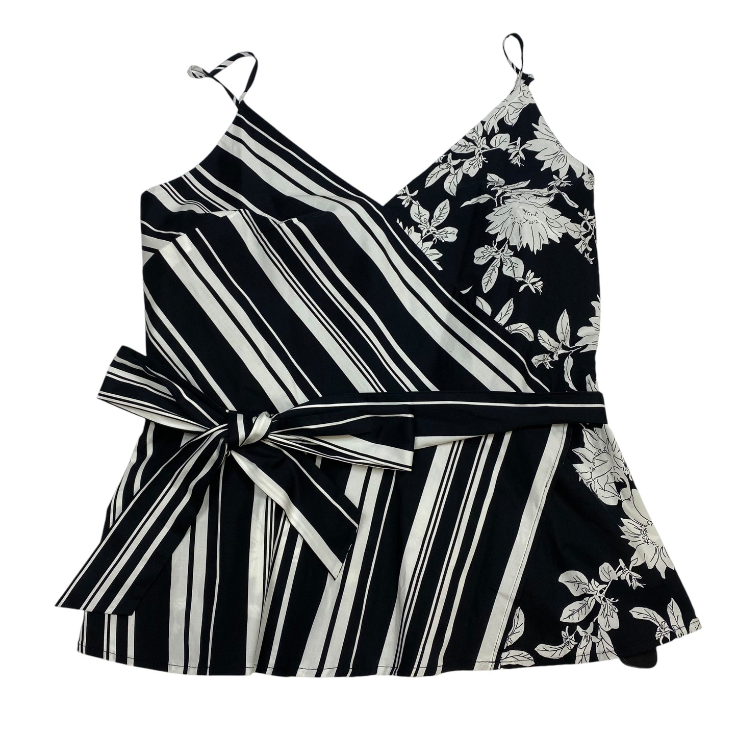 Top Sleeveless By White House Black Market In Black & White, Size: 6