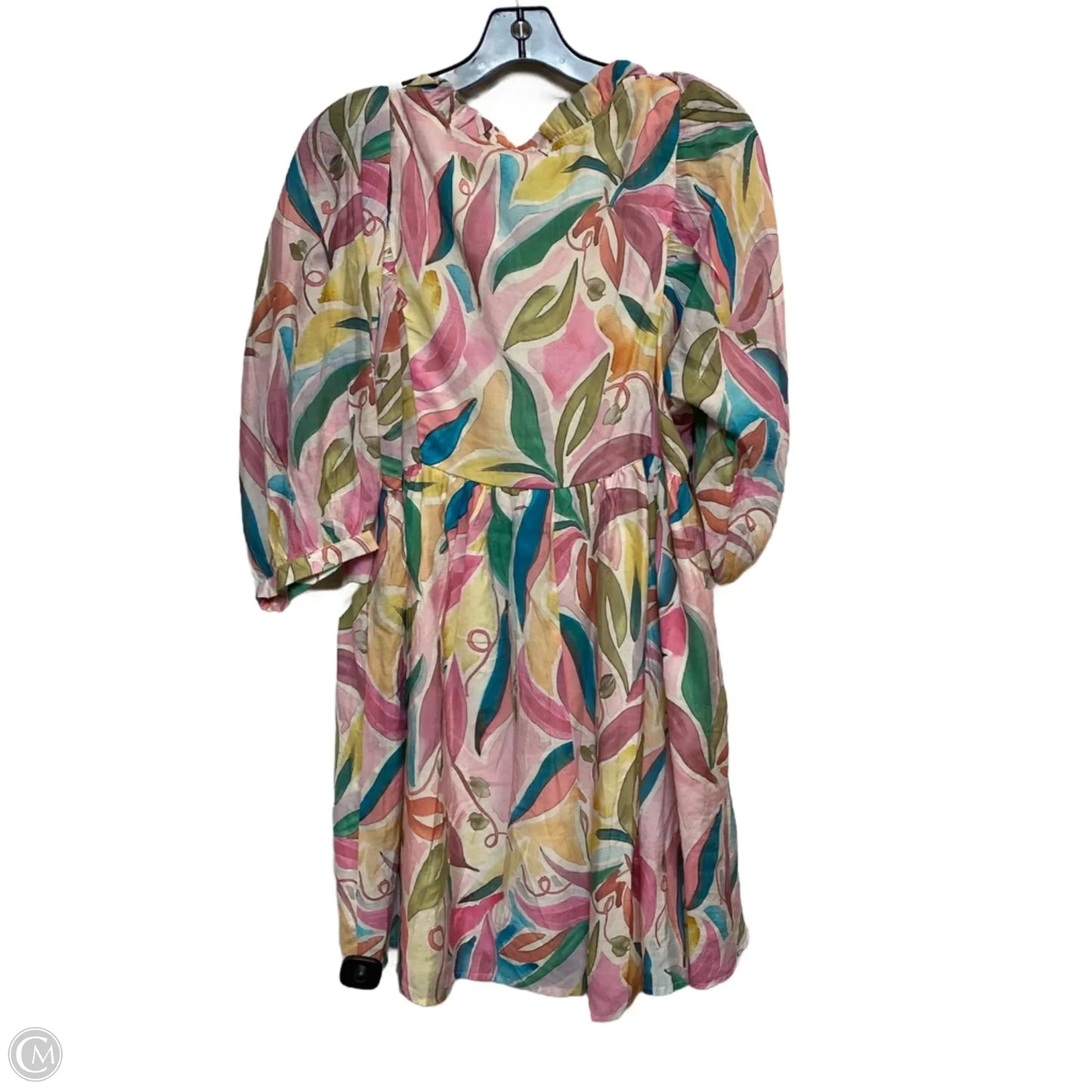 Dress Casual Short By Jodifl In Blue & Pink, Size: S