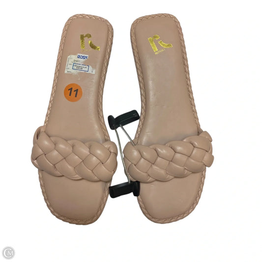 Sandals Flats By Report In Pink, Size: 11
