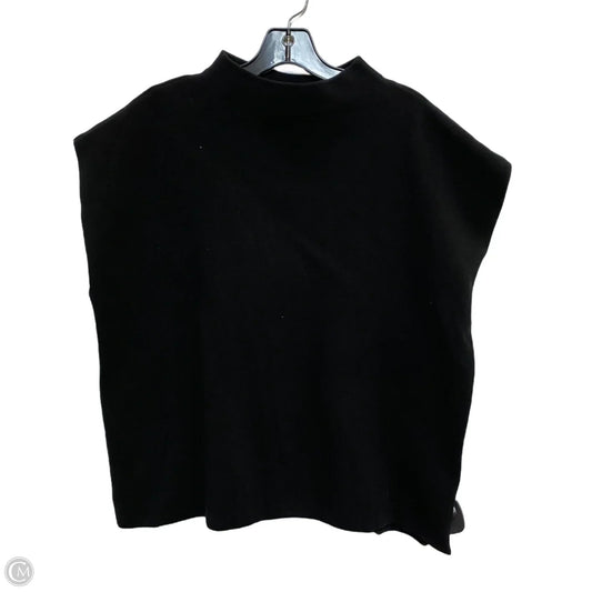 Sweater Short Sleeve By Limited In Black, Size: Xl