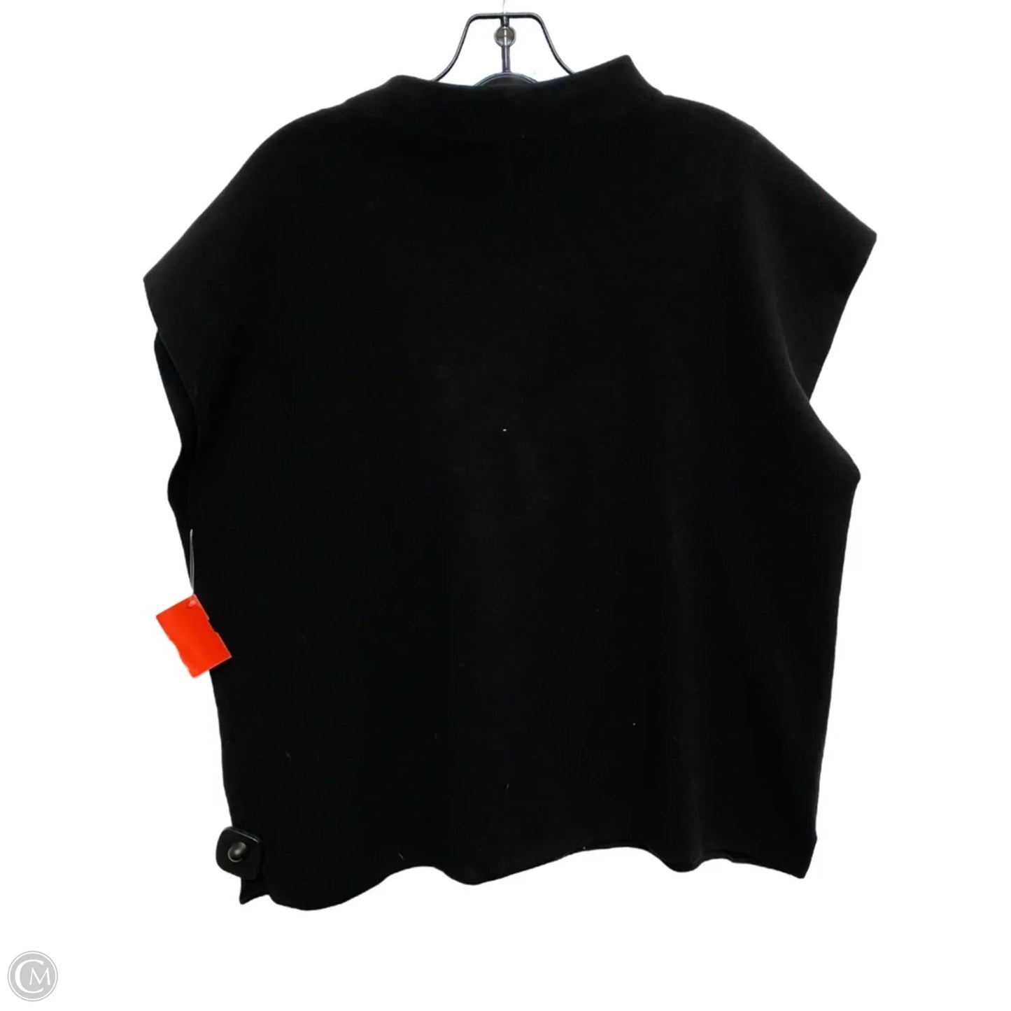 Sweater Short Sleeve By Limited In Black, Size: Xl