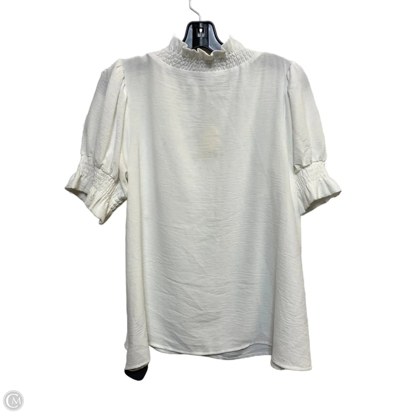 Top Short Sleeve By Jodifl In White, Size: S