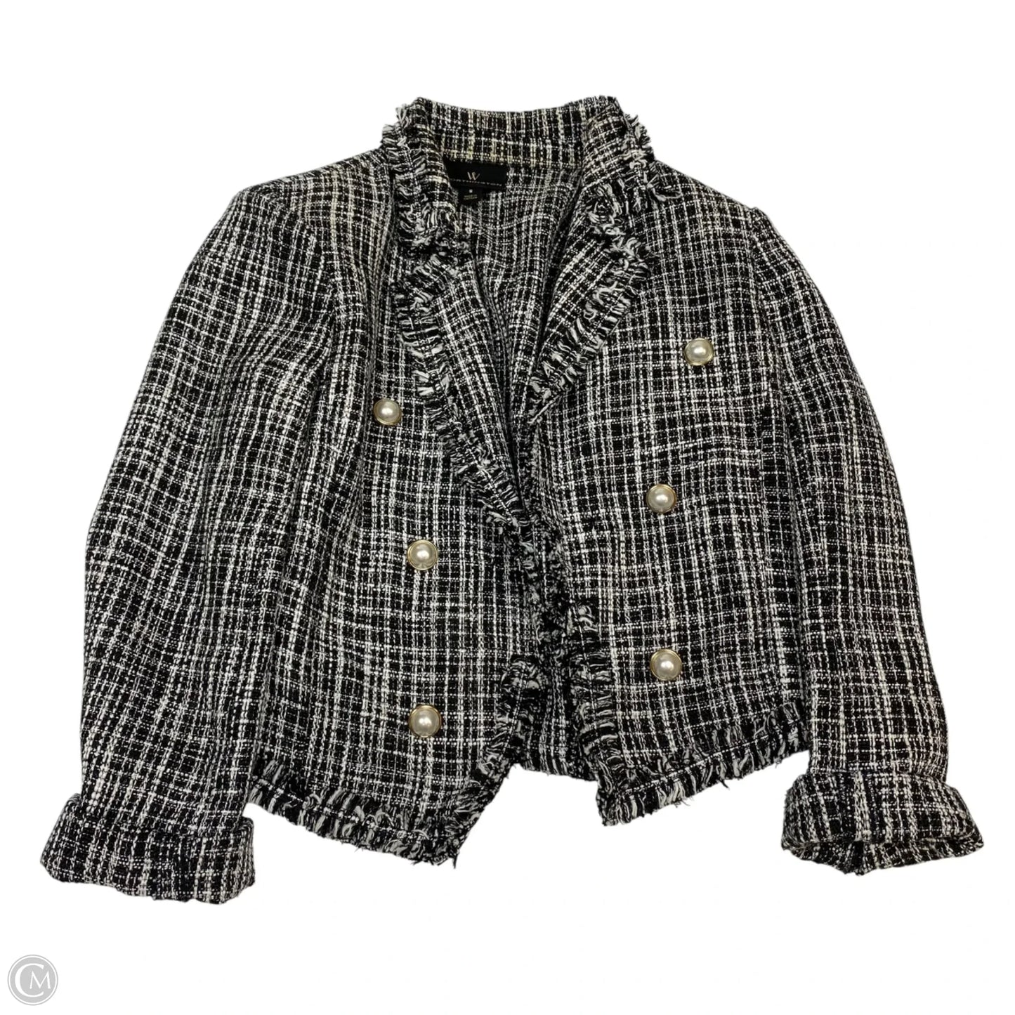 Blazer By Worthington In Black & White, Size: S