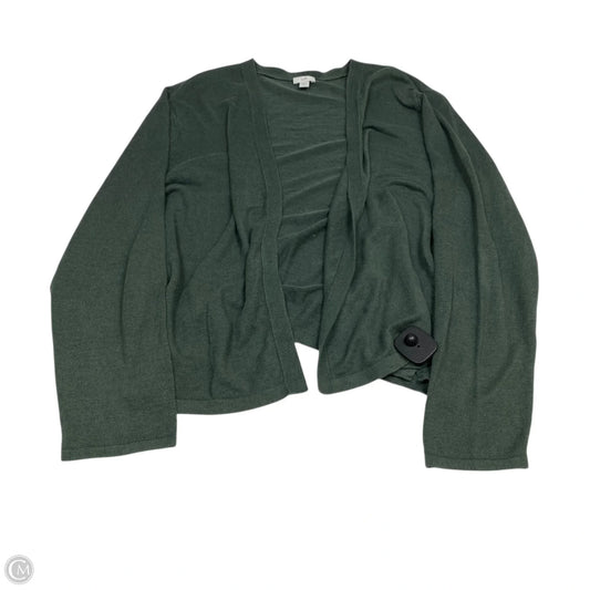 Sweater Cardigan By J. Jill In Green, Size: Xl