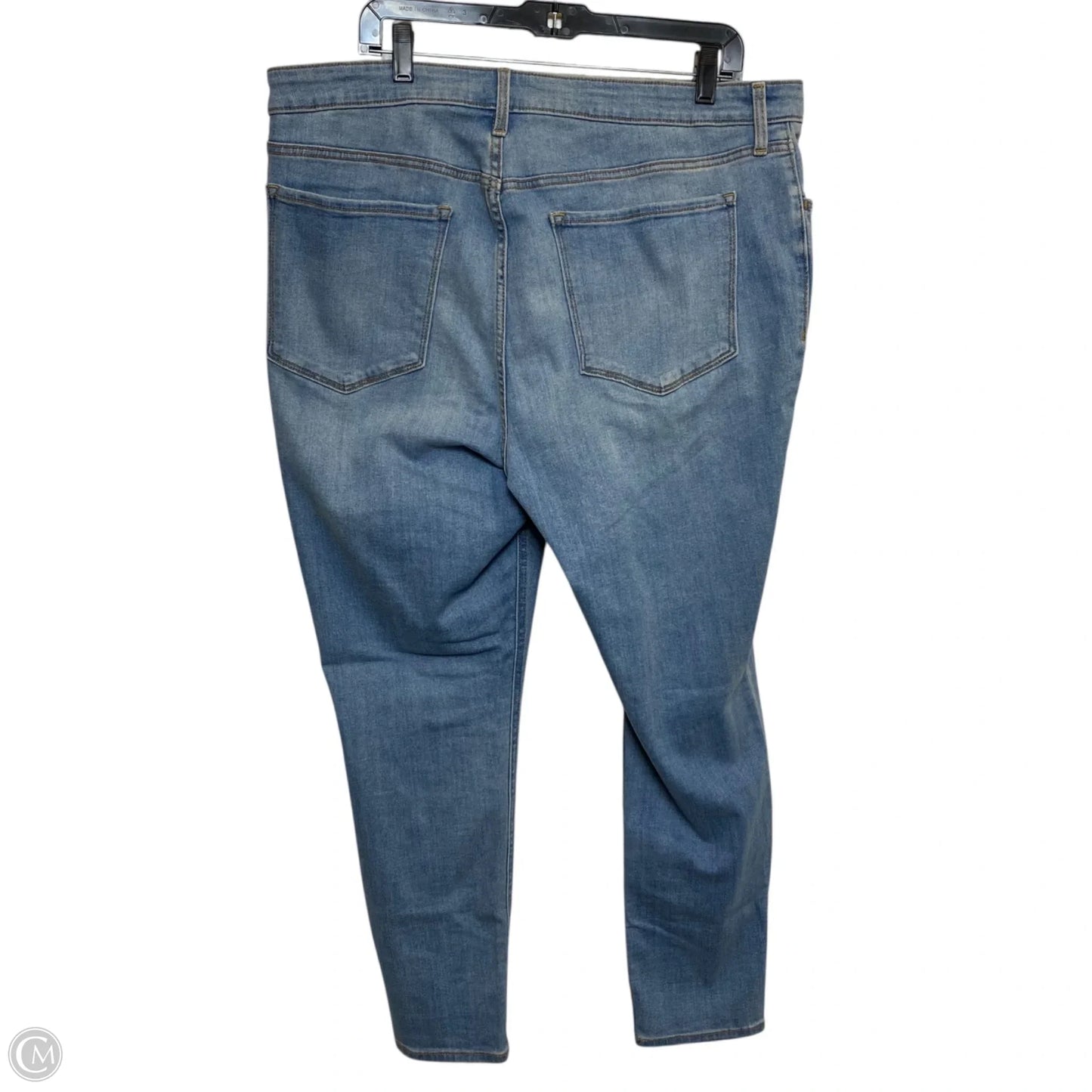 Jeans Skinny By Old Navy In Blue Denim, Size: 18