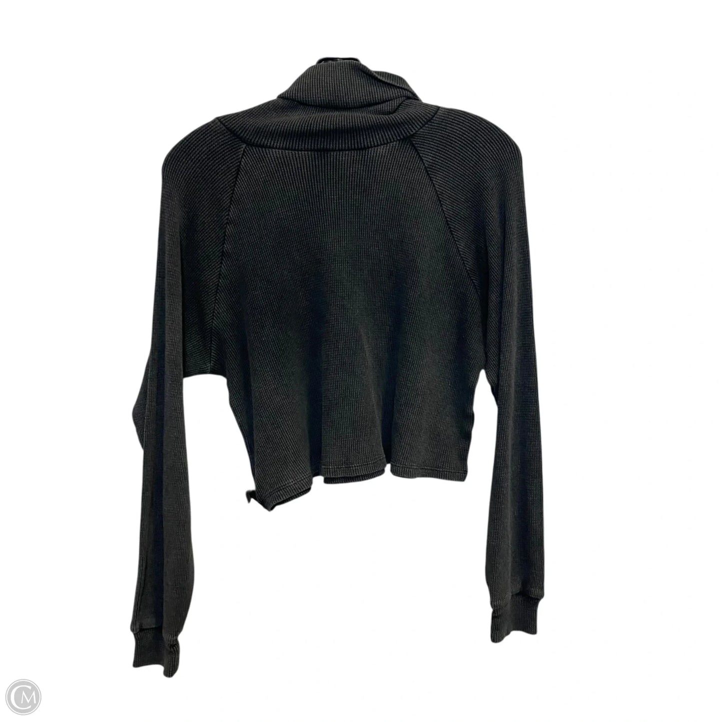 Top Long Sleeve By Pacsun In Grey, Size: S