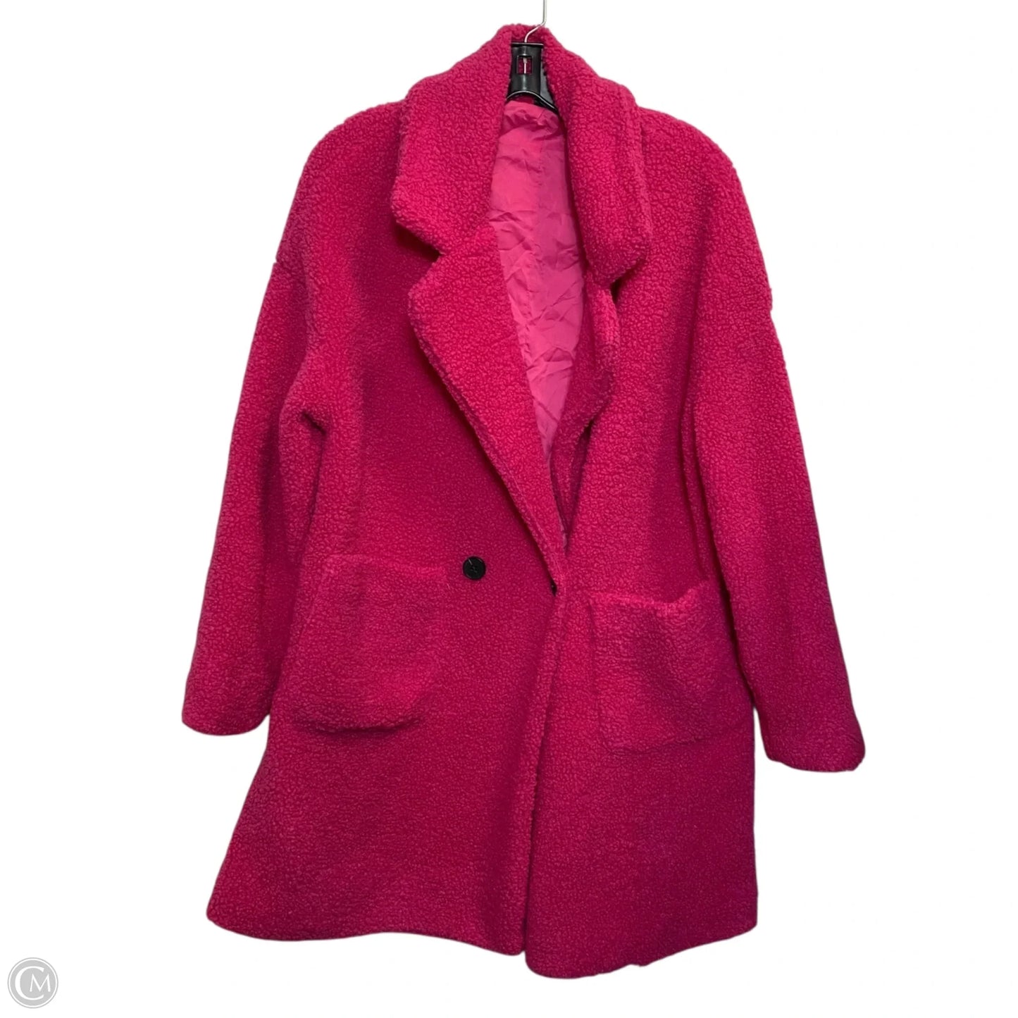 Coat Peacoat By Shein In Red, Size: S