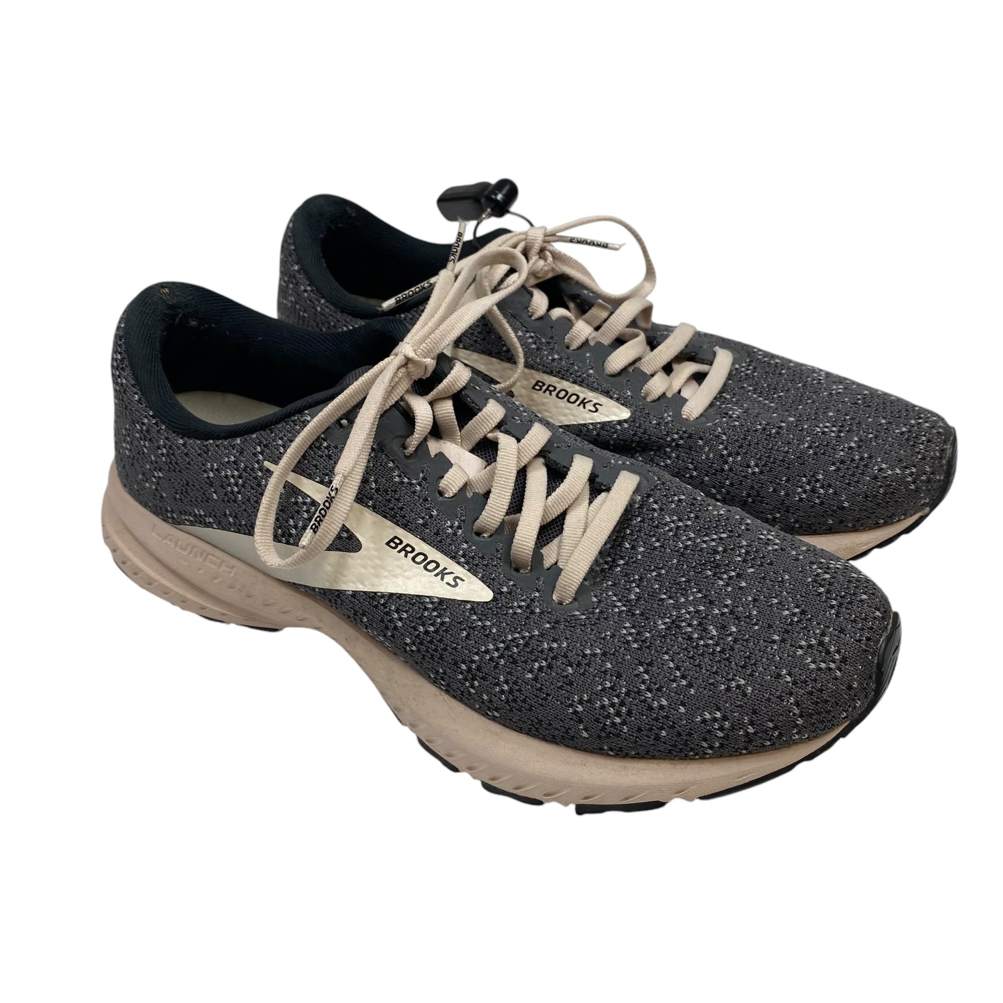 Shoes Athletic By Brooks In Grey, Size: 9